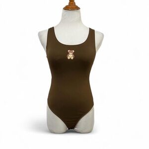 NWOT Brown Teddy Bear Bodysuit